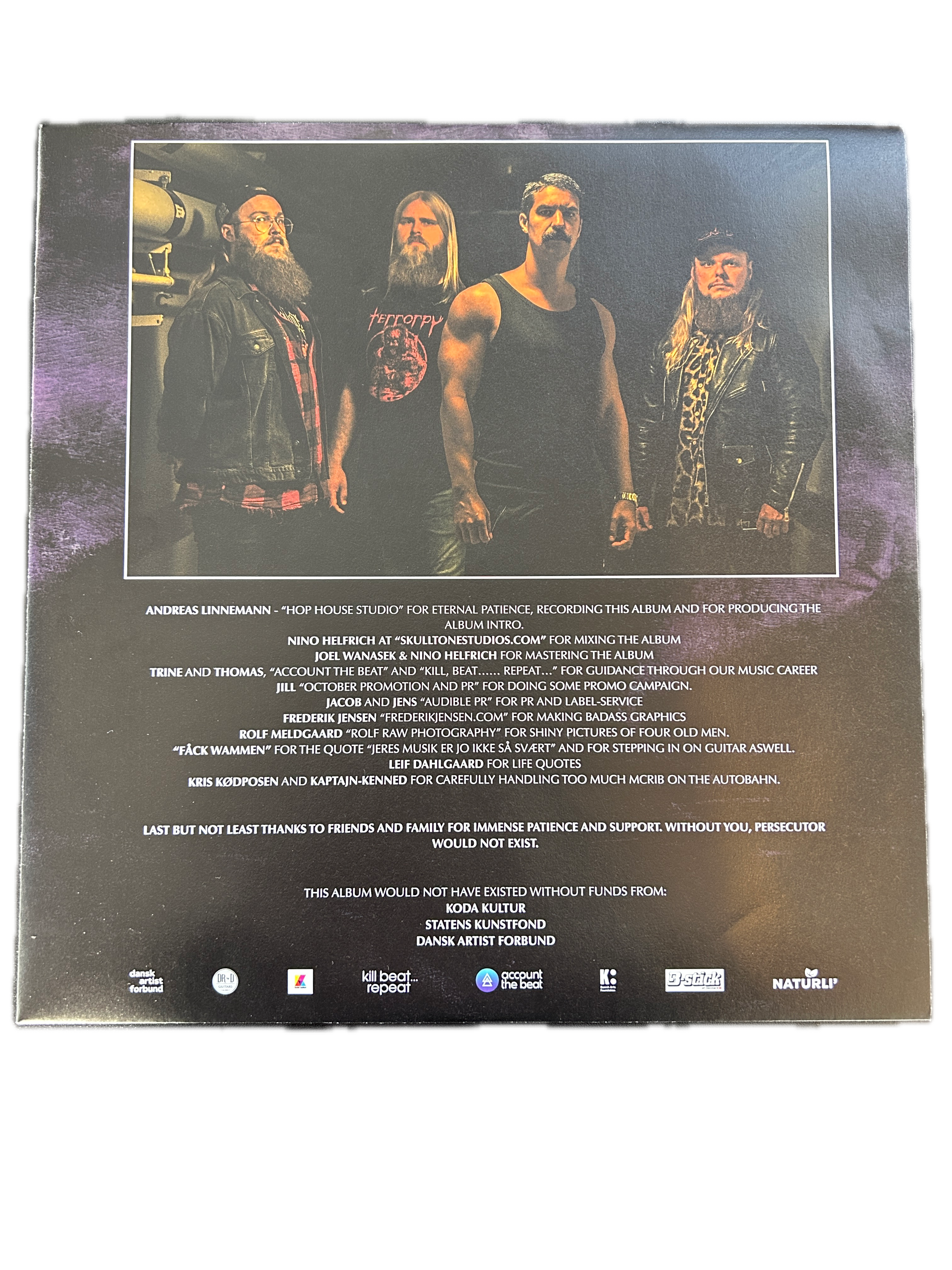 Casualties Of Violence - LIMITED - Purple/Black/White/Transparent Splatter Vinyl