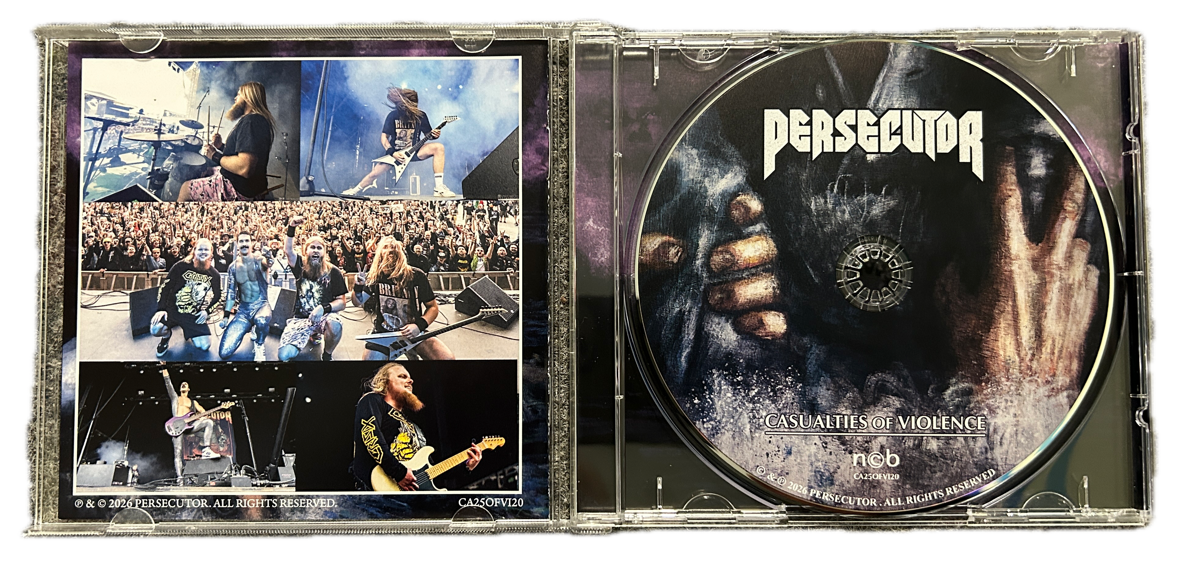 Casualties Of Violence, CD