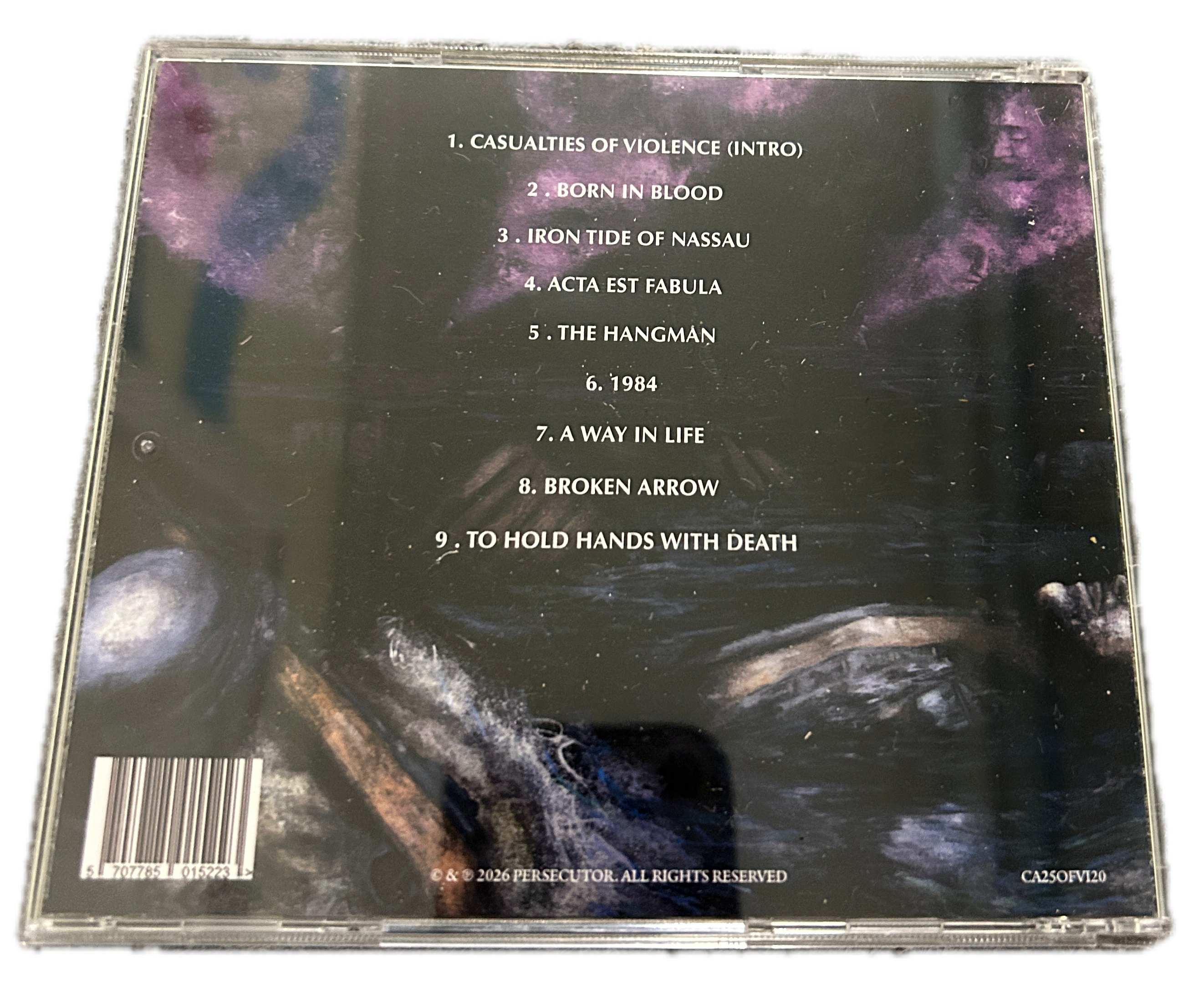 Casualties Of Violence, CD